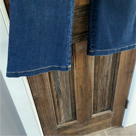 SPANX Blue Flare & Wide Leg Jeans - Picture 9 of 16